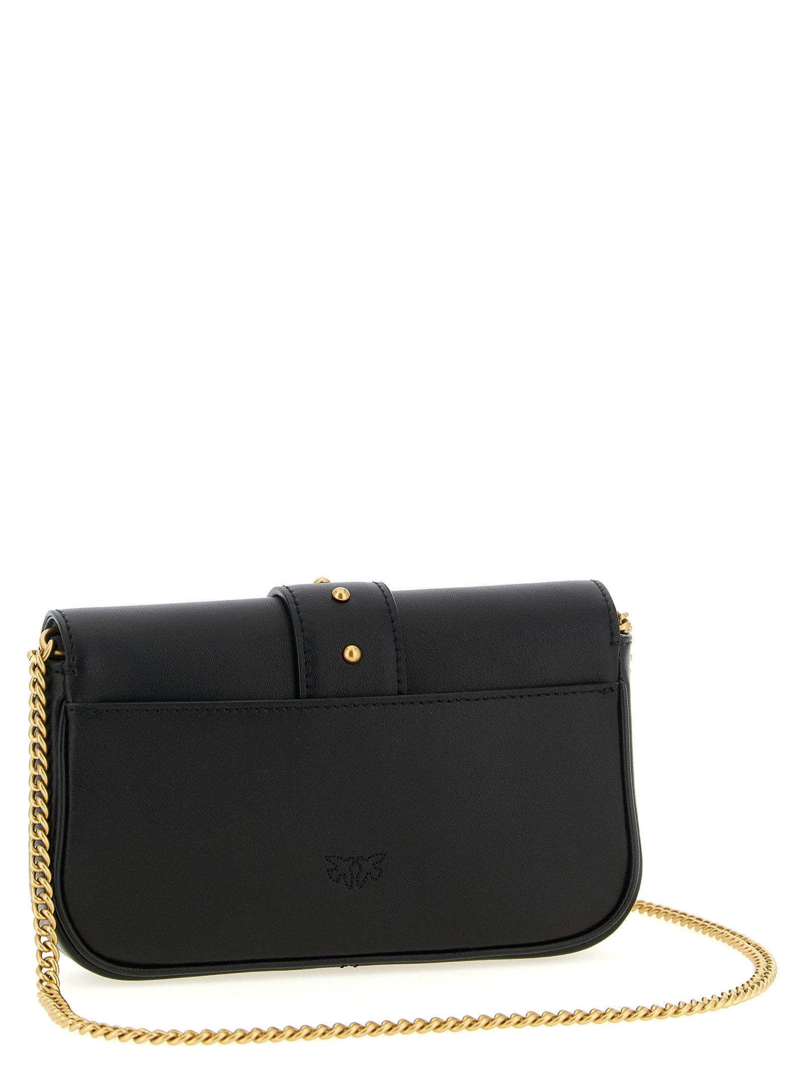 Pinko Pocket Love One Crossbody Bag Black