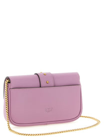 Pinko Pocket Love One Crossbody Bag Blue