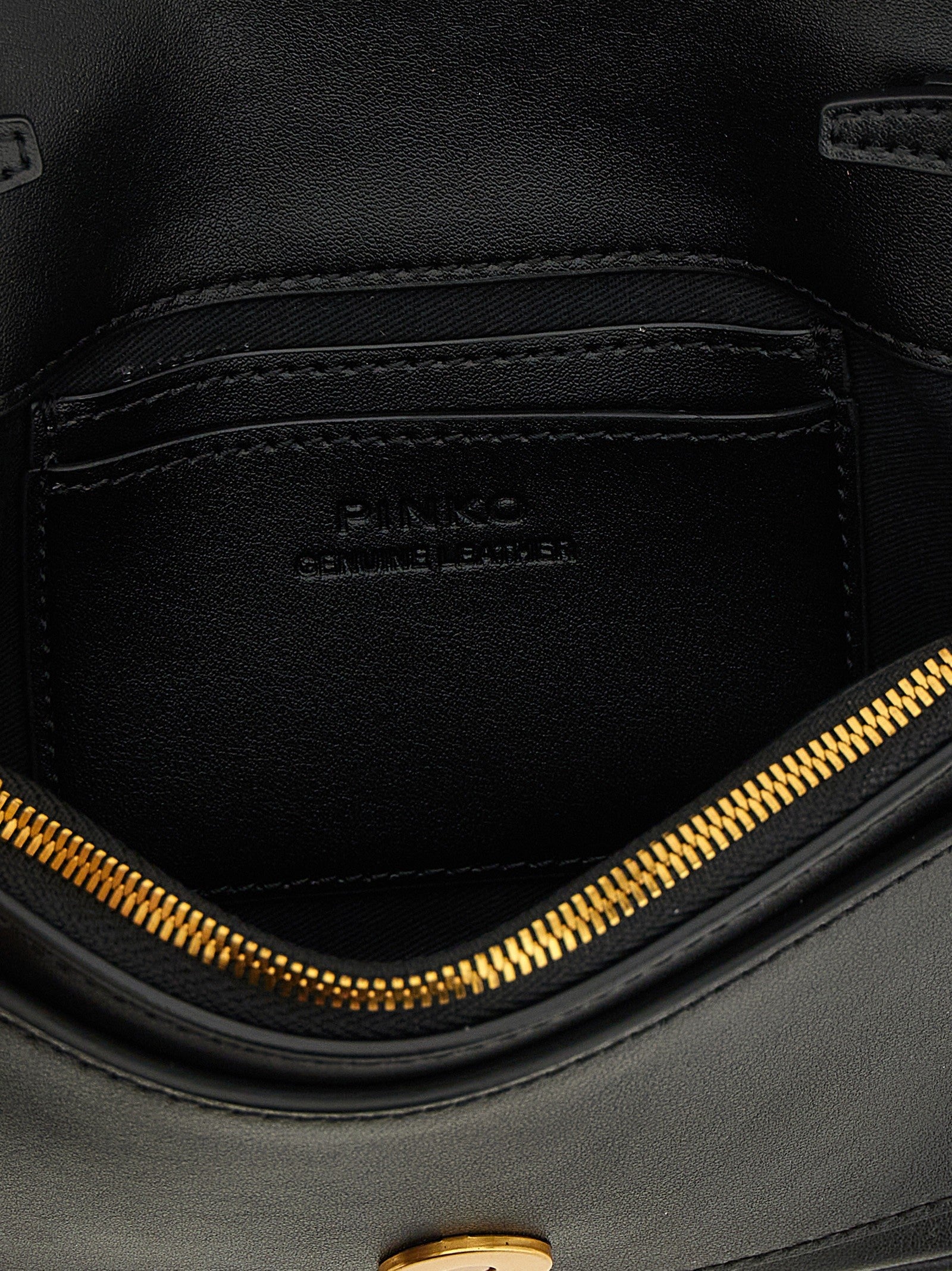 Pinko Pocket Love One Crossbody Bag Black