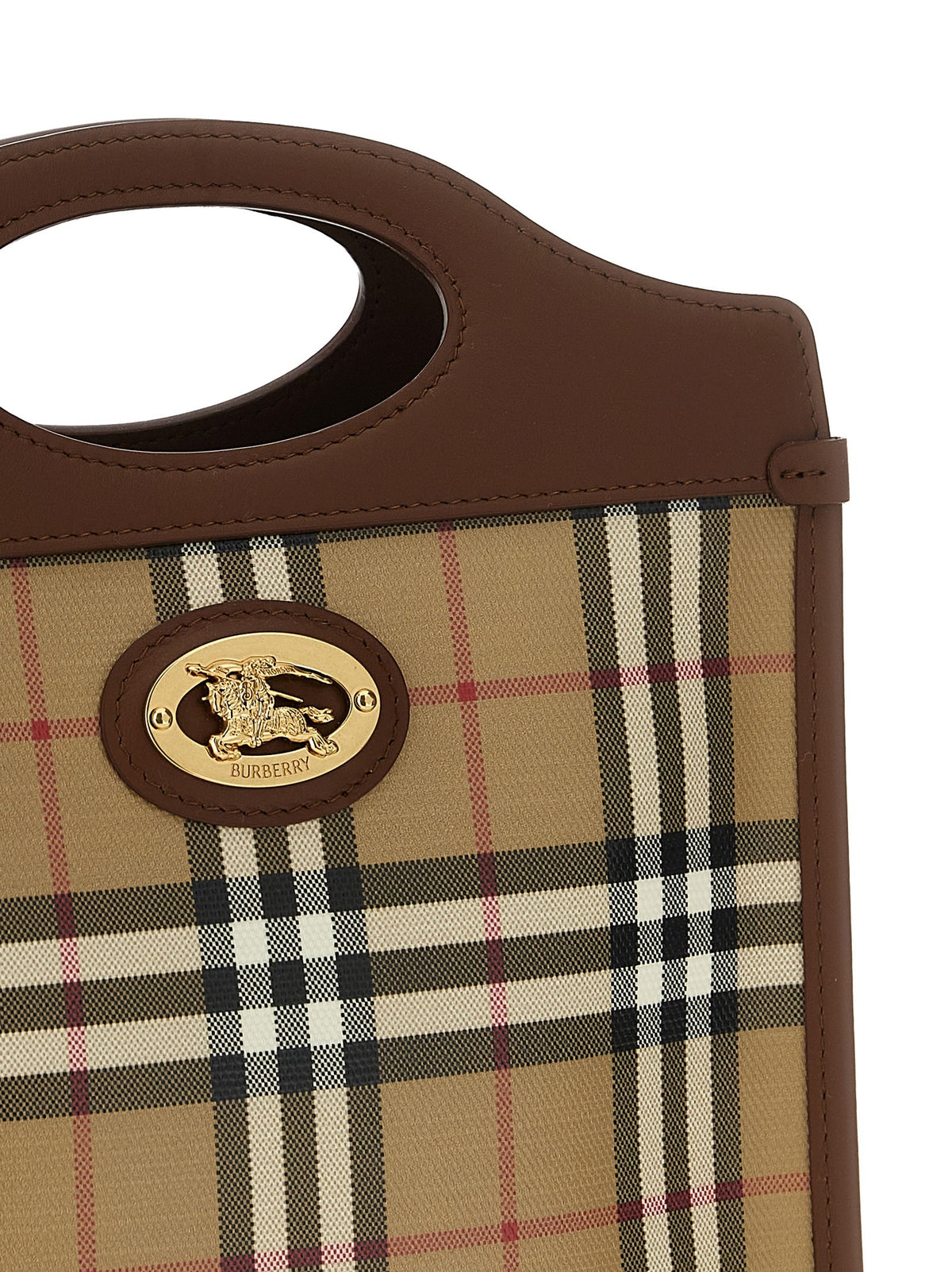 Burberry Pocket Mini Handbag Beige, view 3