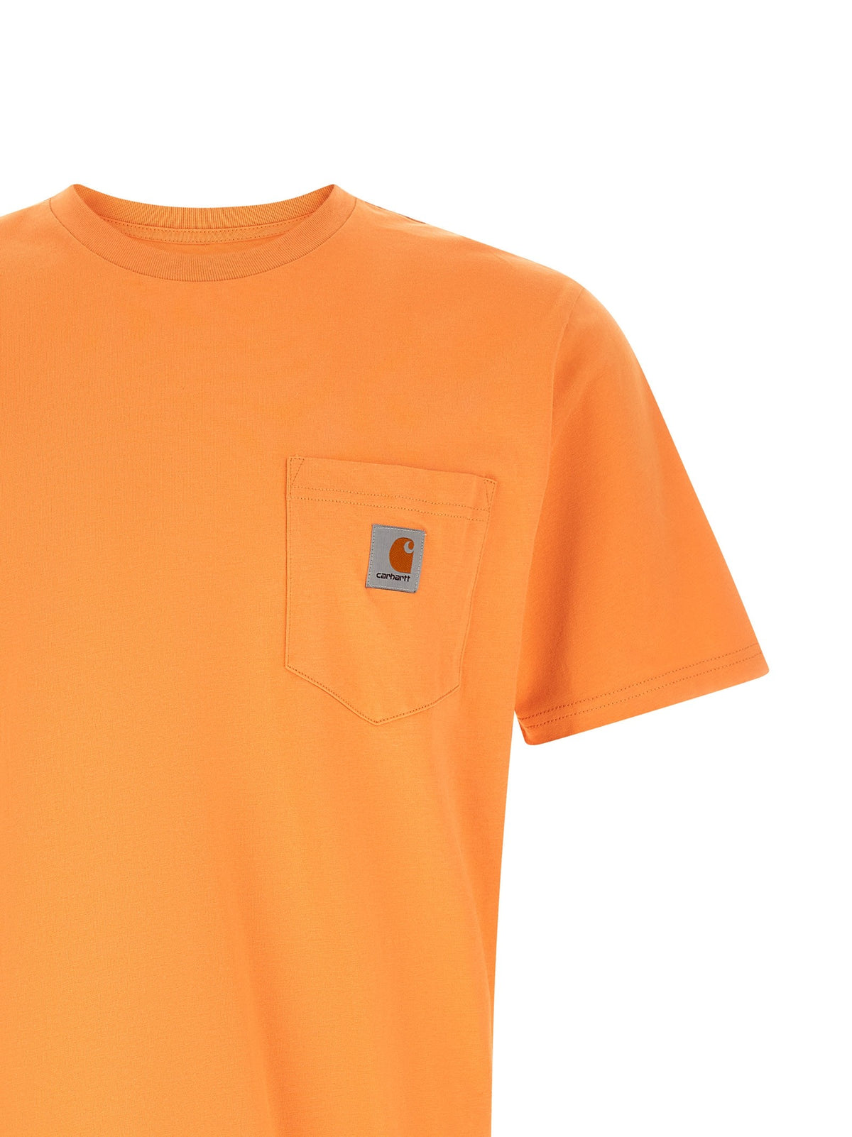 Carhartt Wip Pocket Shirt Orange, view 3