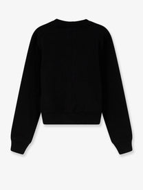 Entire Studios Unisex Pod Crew Cotton Sweatshirt Black, view 2