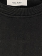 Entire Studios Unisex Pod Crew Cotton Sweatshirt Black, view 3