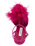 Aquazzura Poème Sandals Pink, view 4