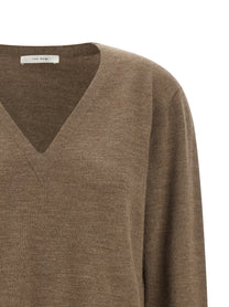The Row Poesis Sweater Beige