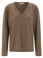 The Row Poesis Sweater Beige