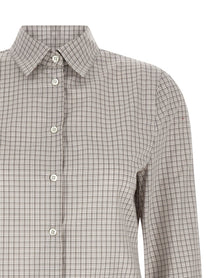 Maison Margiela Pointed Hem Shirt Beige