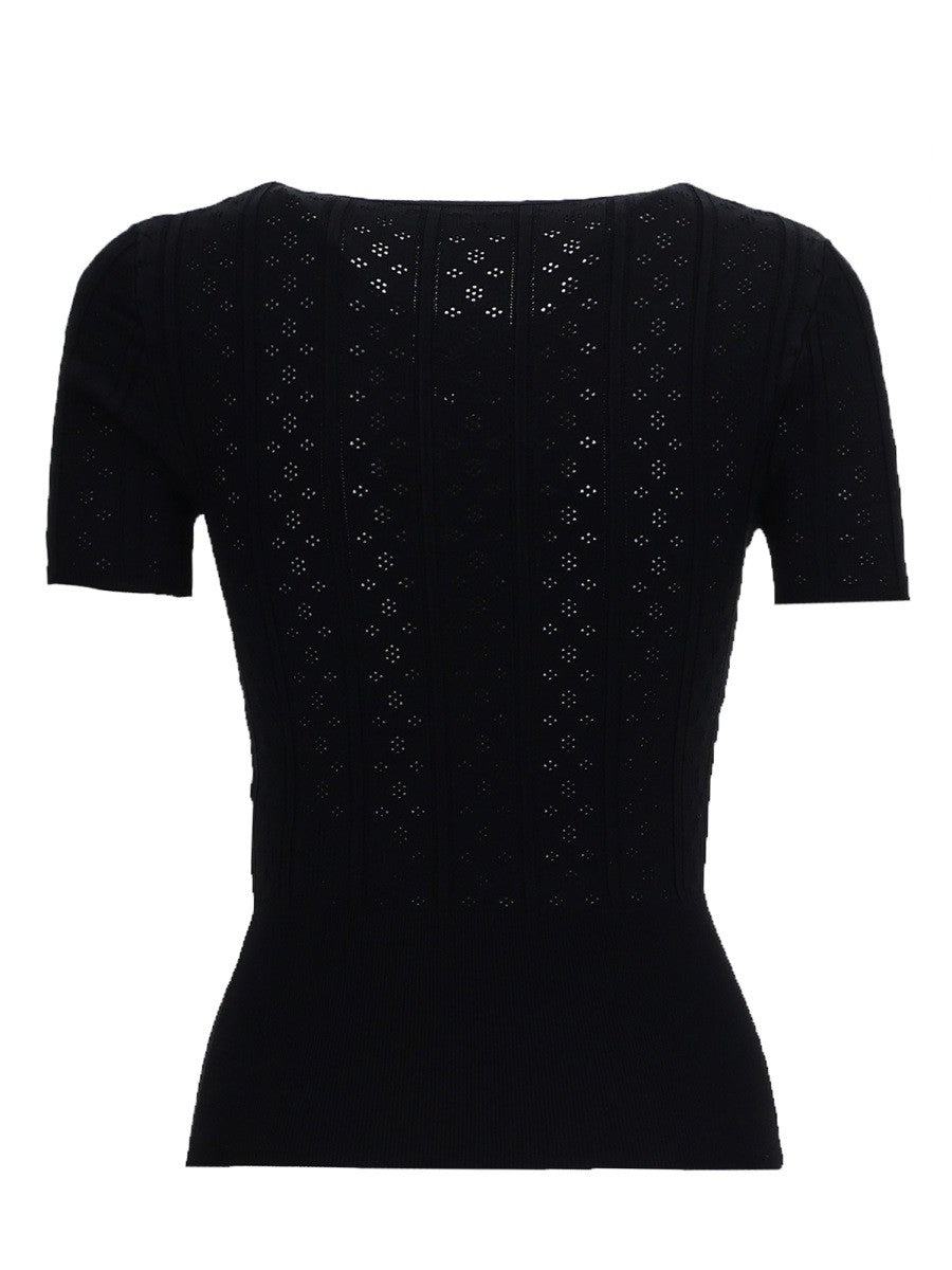 JW Anderson Women's Pointelle Shirt Black
