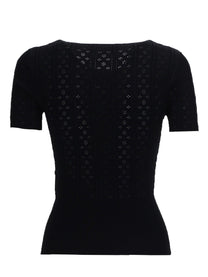JW Anderson Women's Pointelle Shirt Black