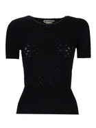 JW Anderson Women's Pointelle Shirt Black