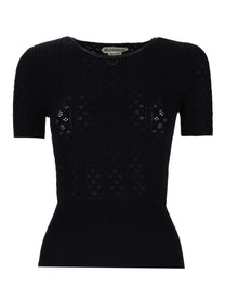 JW Anderson Women's Pointelle Shirt Black