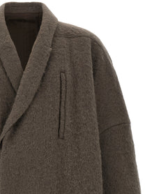 Rick Owens Poiret Coat Grey, view 3