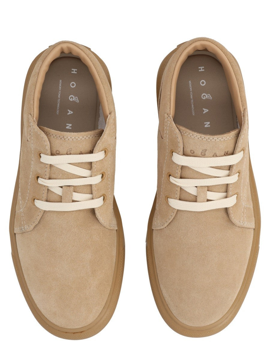 Hogan Men's Polacchina H691 Beige, view 7