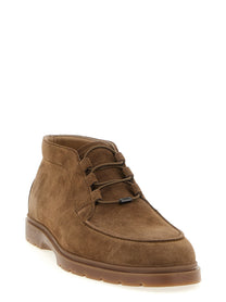 Tod's Polacchino Ankle Boots Beige