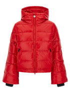 Perfect Moment Polar Flare Down Jacket Red