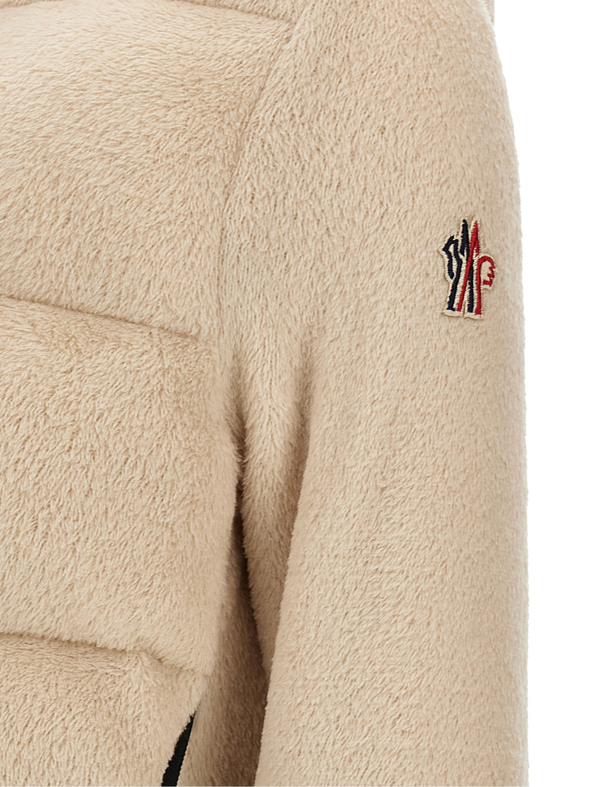 Moncler Grenoble Polartec® Hoodie Beige, view 4