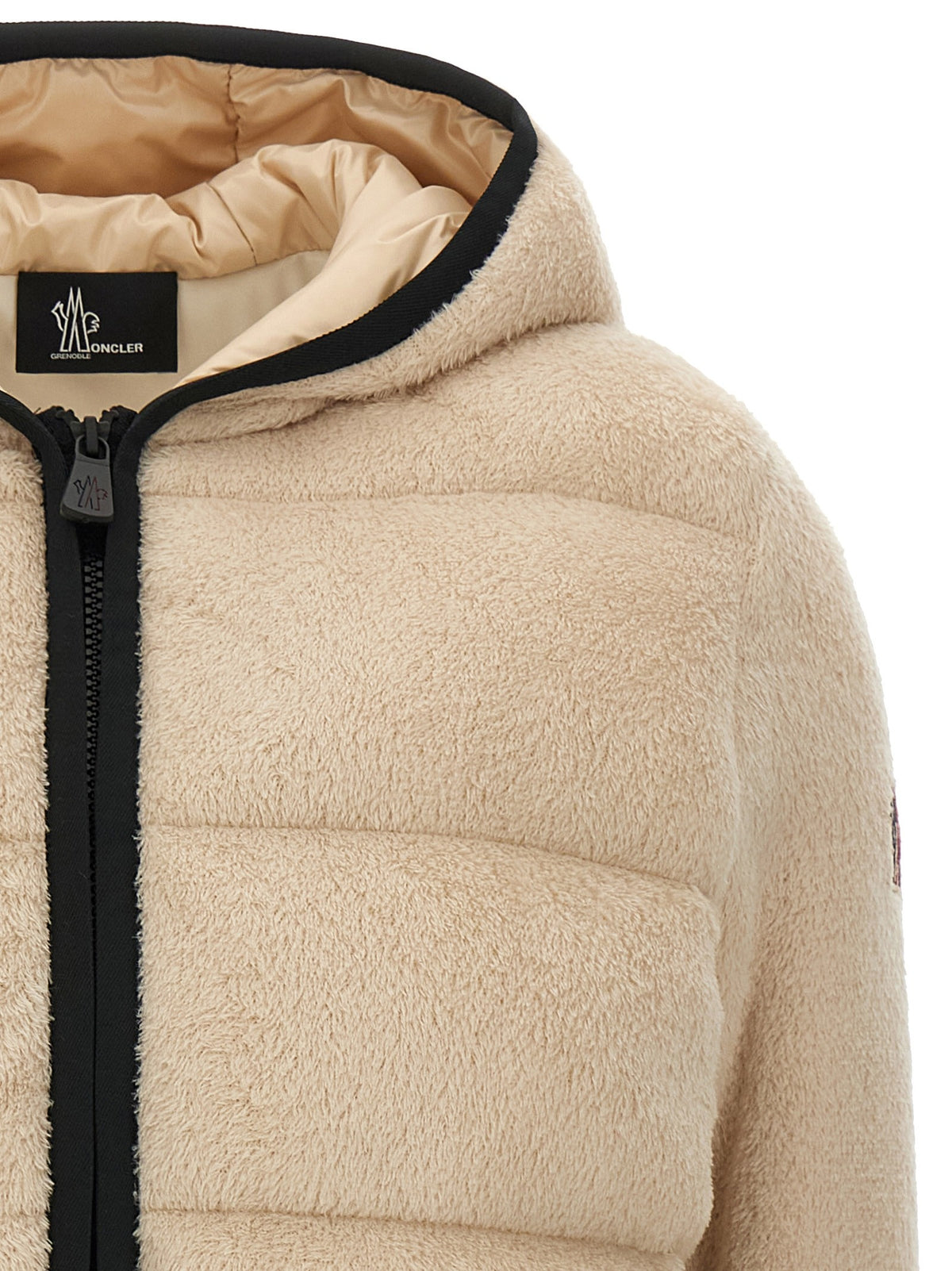 Moncler Grenoble Polartec® Hoodie Beige, view 3