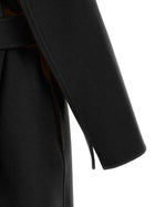S MAX MARA Women's Poldo Virgin Wool Coat Black
