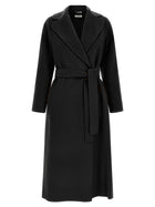 S MAX MARA Women's Poldo Virgin Wool Coat Black