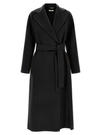 S MAX MARA Women's Poldo Virgin Wool Coat Black