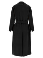 S MAX MARA Women's Poldo Virgin Wool Coat Black