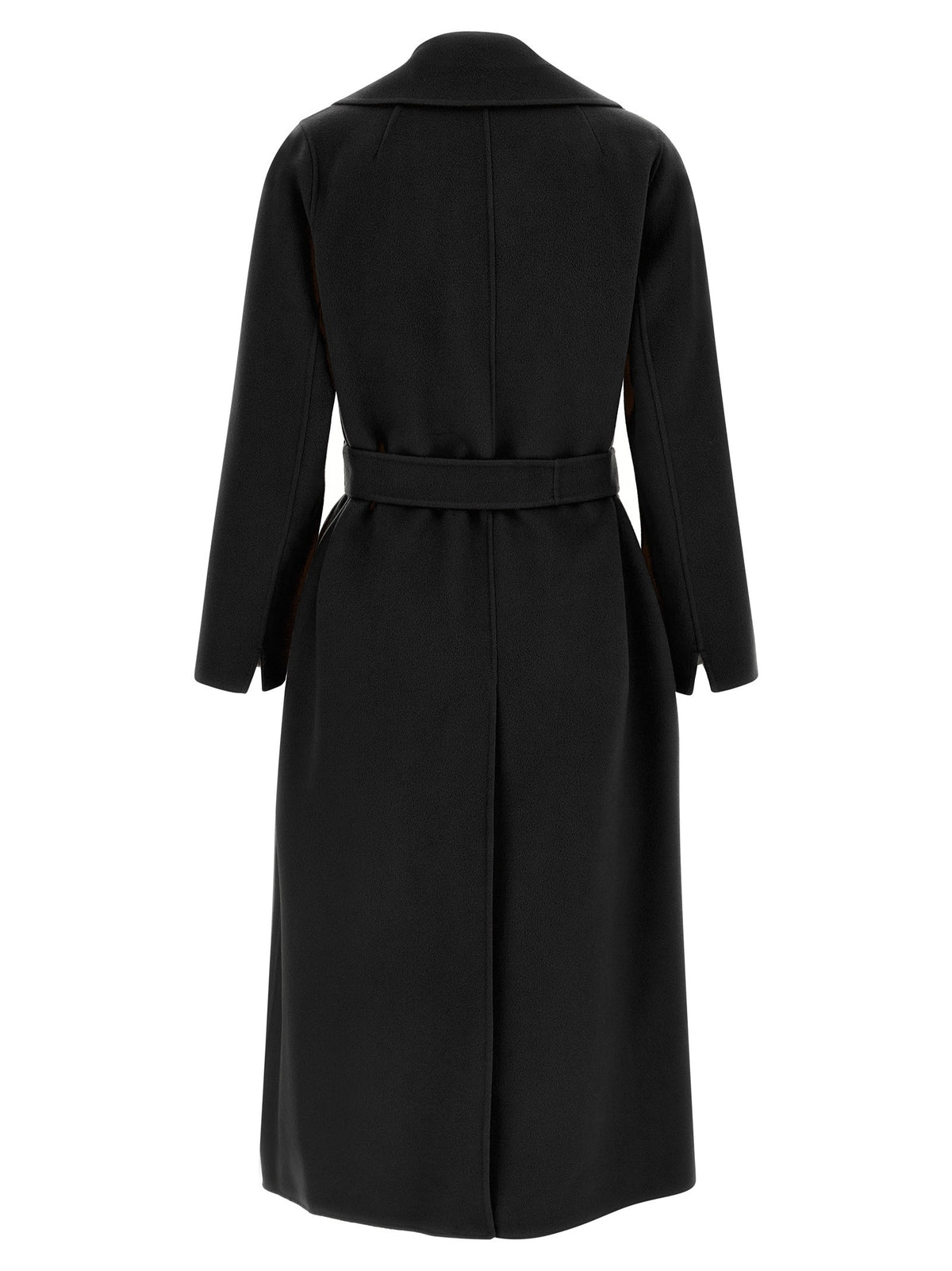 S MAX MARA Women's Poldo Virgin Wool Coat Black