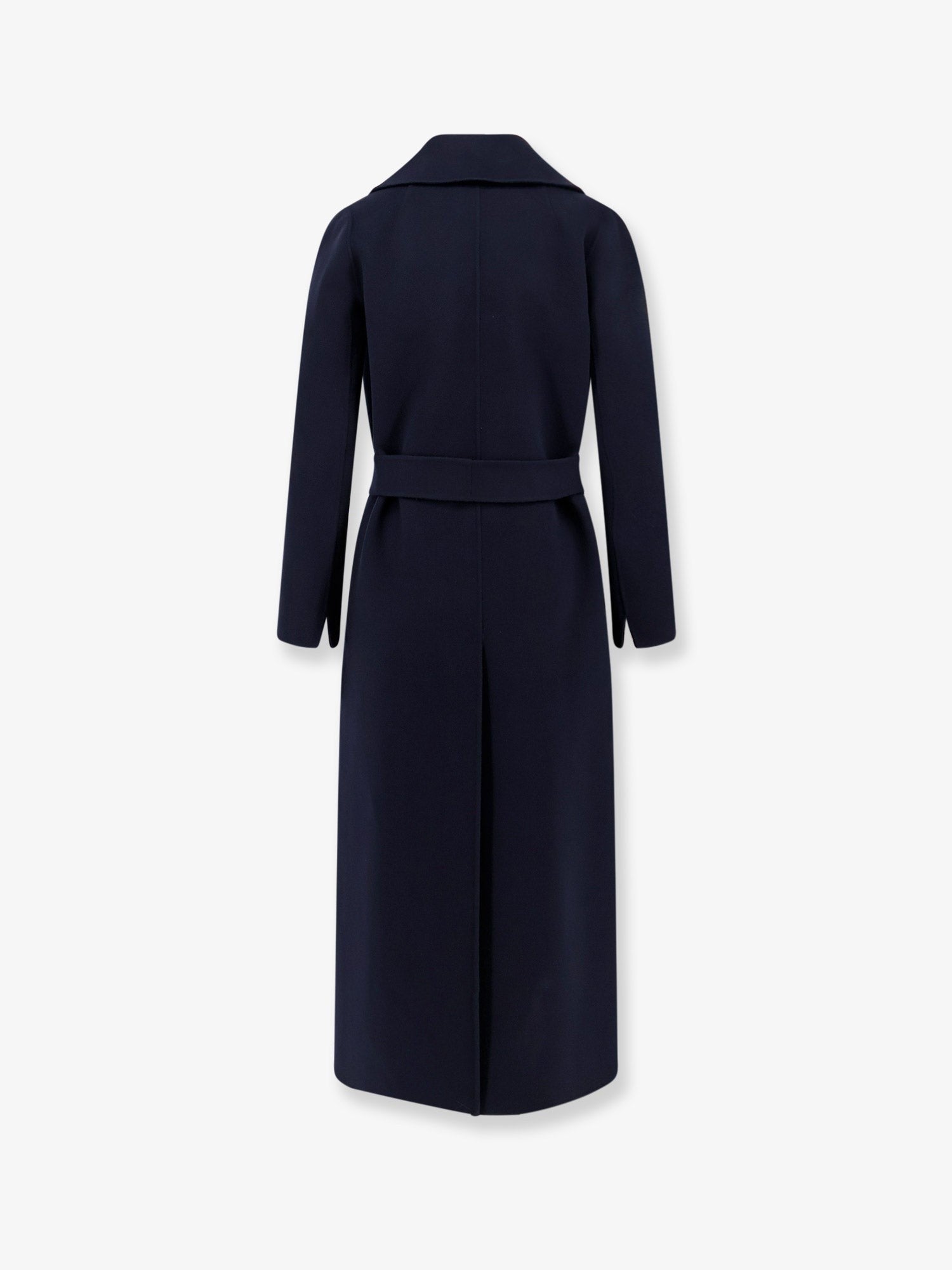 S MAX MARA Women's Poldo Virgin Wool Coat Blue