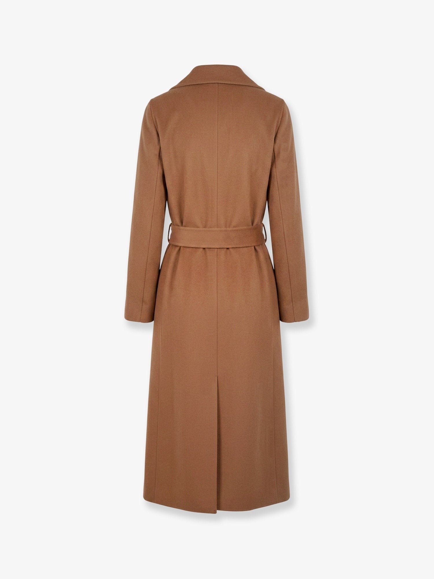 S MAX MARA Women's Poldo Virgin Wool Coat Beige