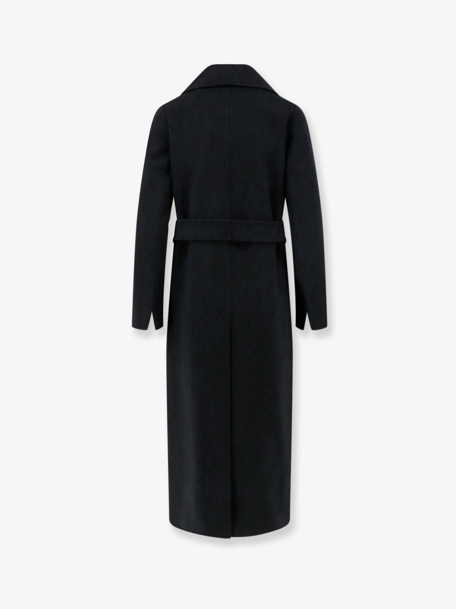 S MAX MARA Women's Poldo Virgin Wool Coat Black