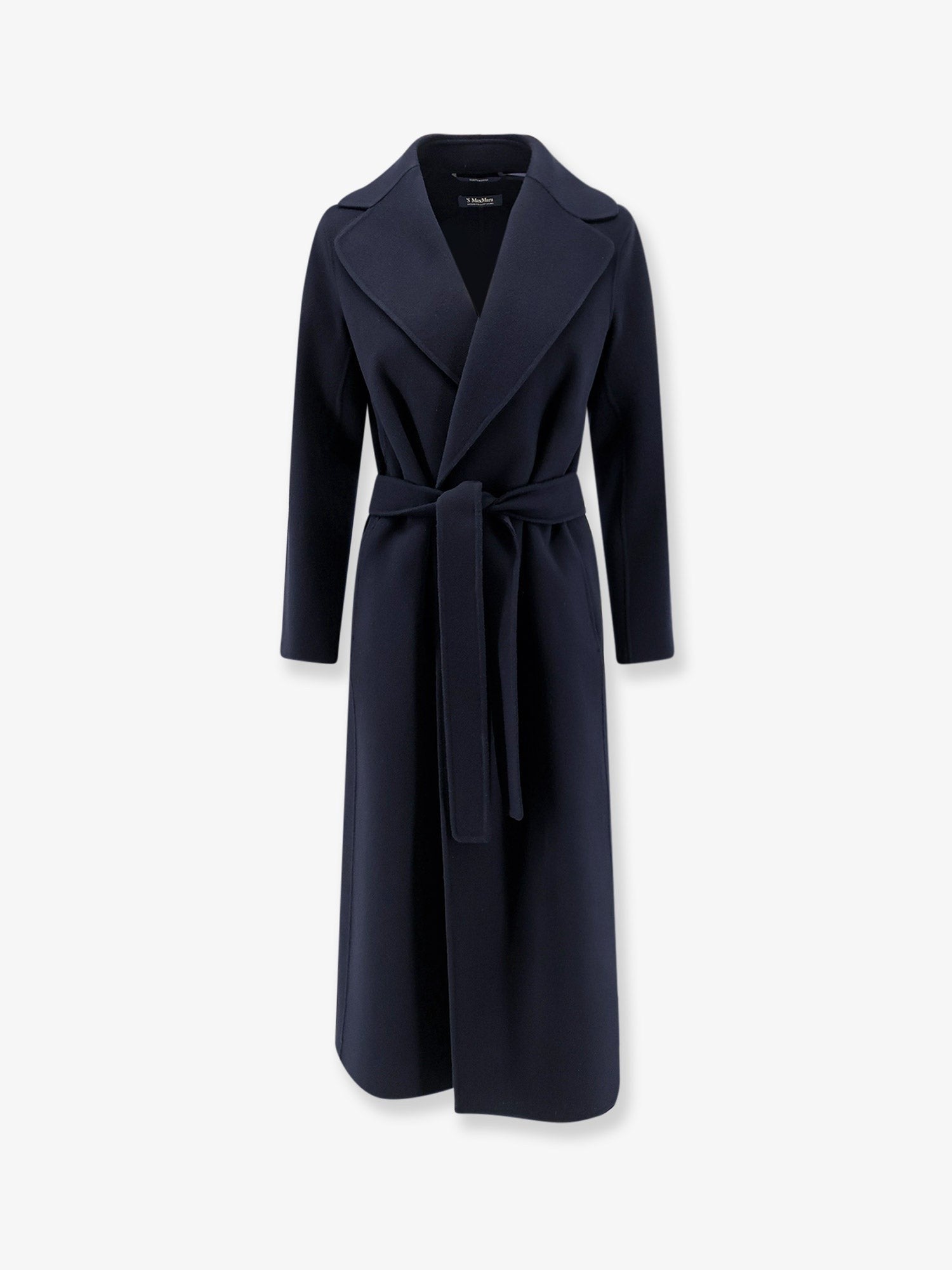 S MAX MARA Women's Poldo Virgin Wool Coat White