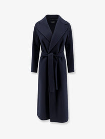 S MAX MARA Women's Poldo Virgin Wool Coat White