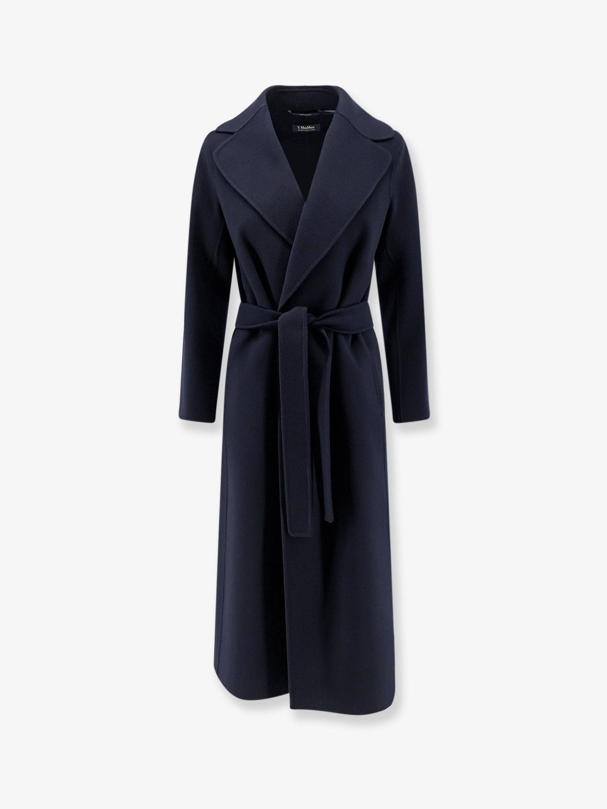 S MAX MARA Women's Poldo Virgin Wool Coat White