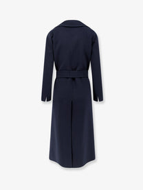S MAX MARA Women's Poldo Virgin Wool Coat White