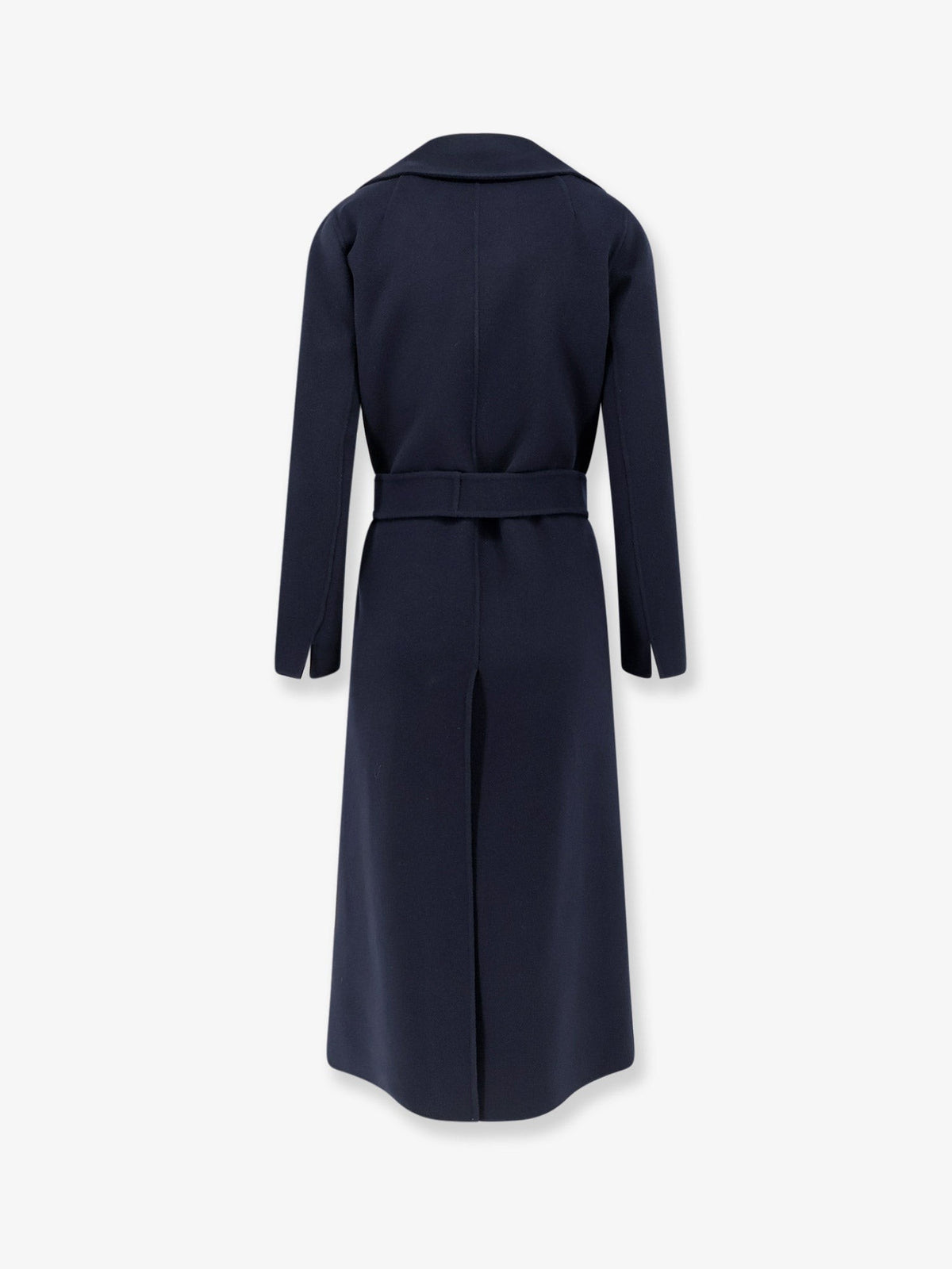 S MAX MARA Women's Poldo Virgin Wool Coat White, view 2