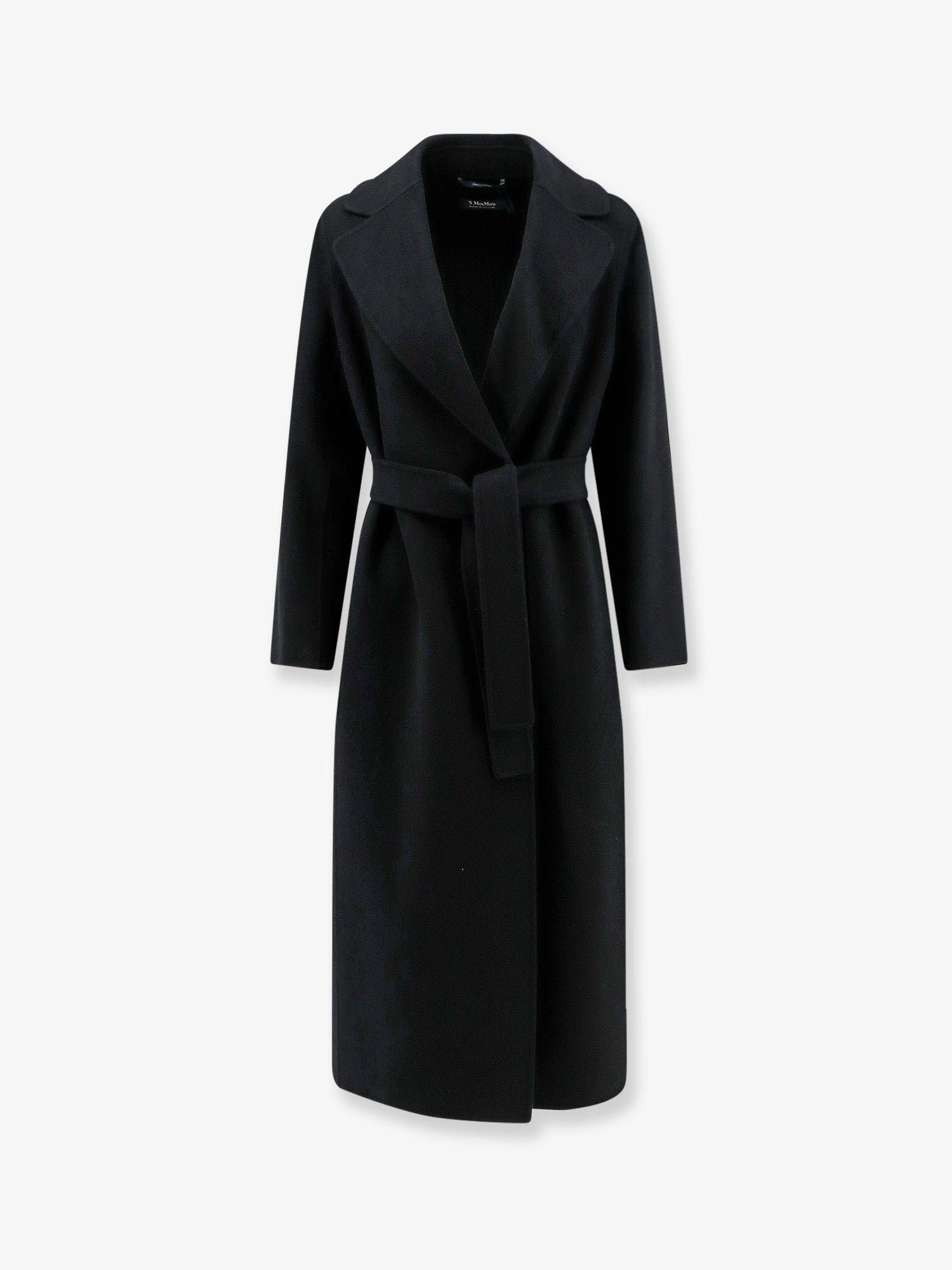 S MAX MARA Women's Poldo Virgin Wool Coat Black