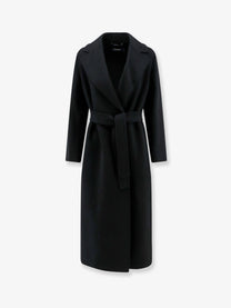 S MAX MARA Women's Poldo Virgin Wool Coat Black