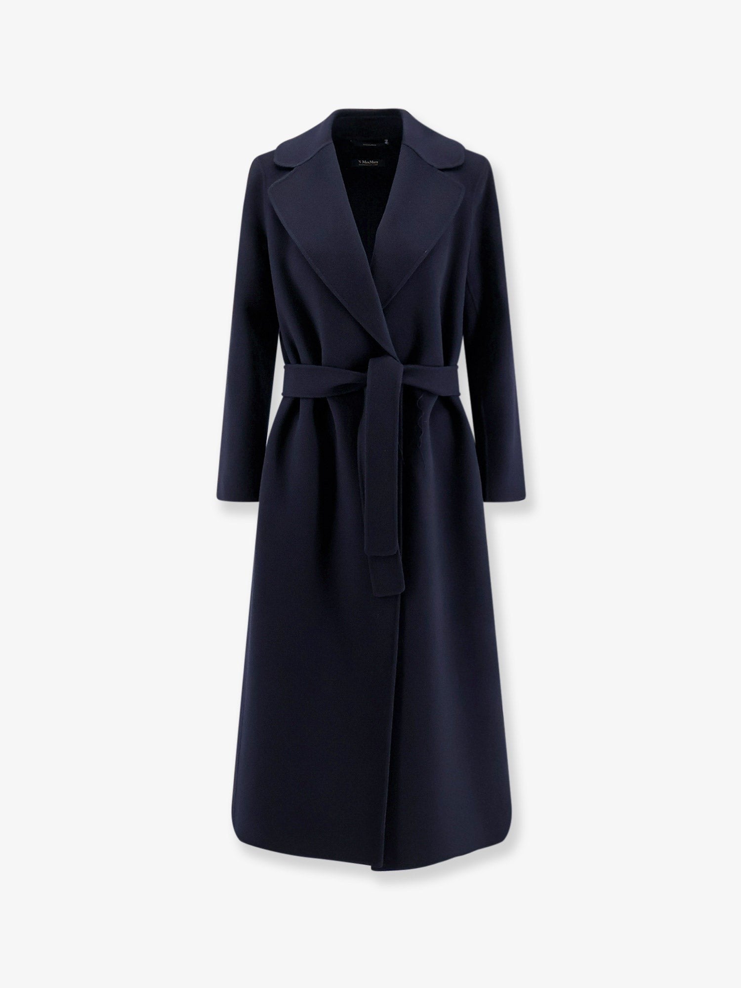 S MAX MARA Women's Poldo Virgin Wool Coat Blue
