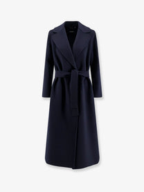 S MAX MARA Women's Poldo Virgin Wool Coat Blue