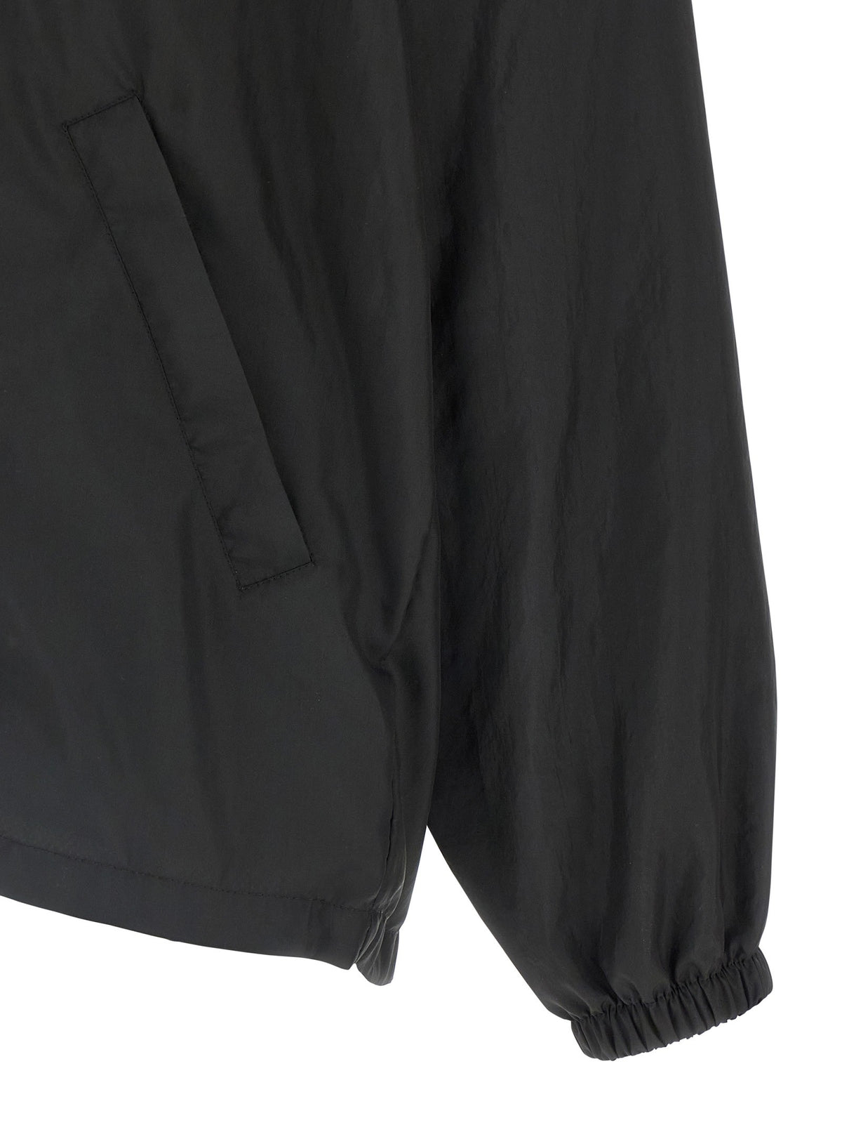 Balenciaga Political Campaign Anorak Black, view 4