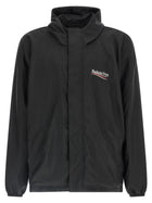 Balenciaga Political Campaign Anorak Black