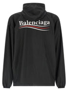 Balenciaga Political Campaign Anorak Black, view 2