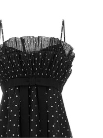 Zimmermann Polka Dot Dress Black