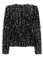 Nina Ricci Women's Polka Dot Embroidered Jacket Black, view 3