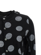 Junya Watanabe Polka Dot Maxi Cardigan White, view 3