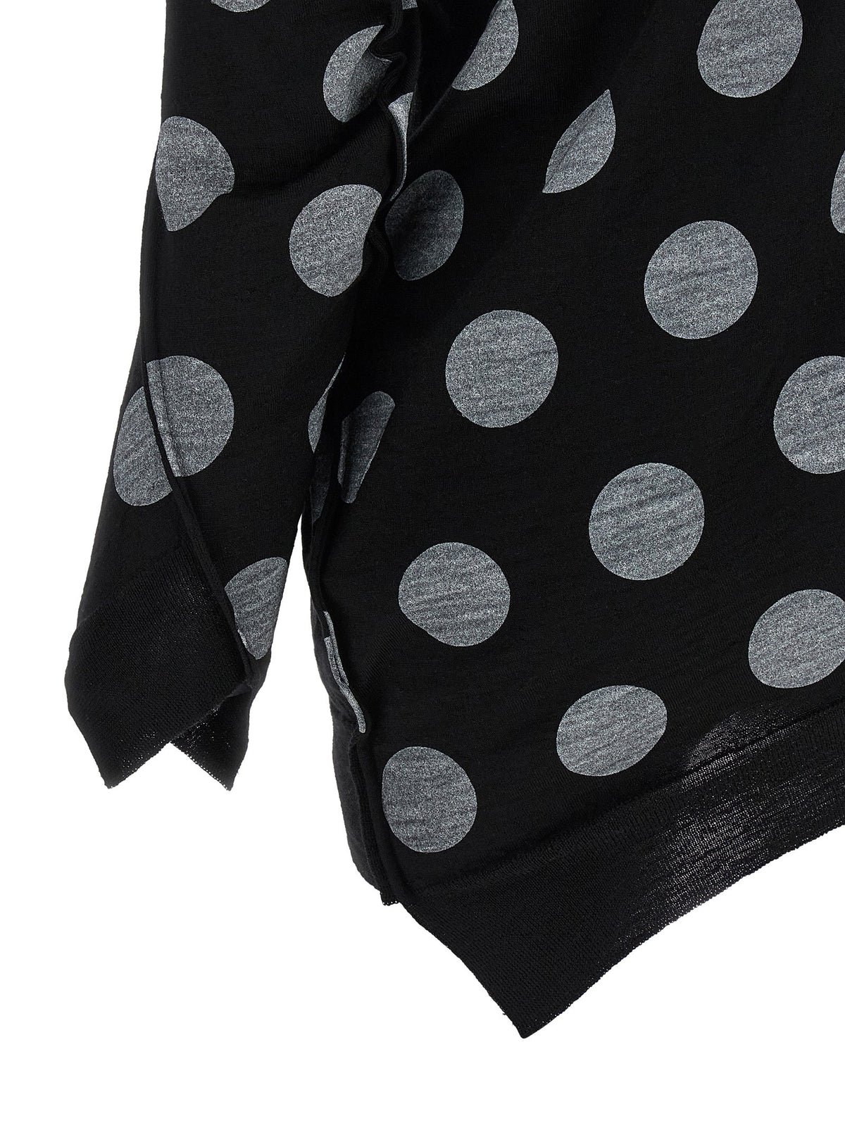 Junya Watanabe Polka Dot Maxi Cardigan White, view 4