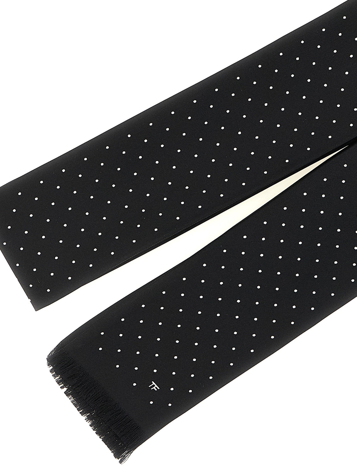 Tom Ford Polka Dot Scarf Gold