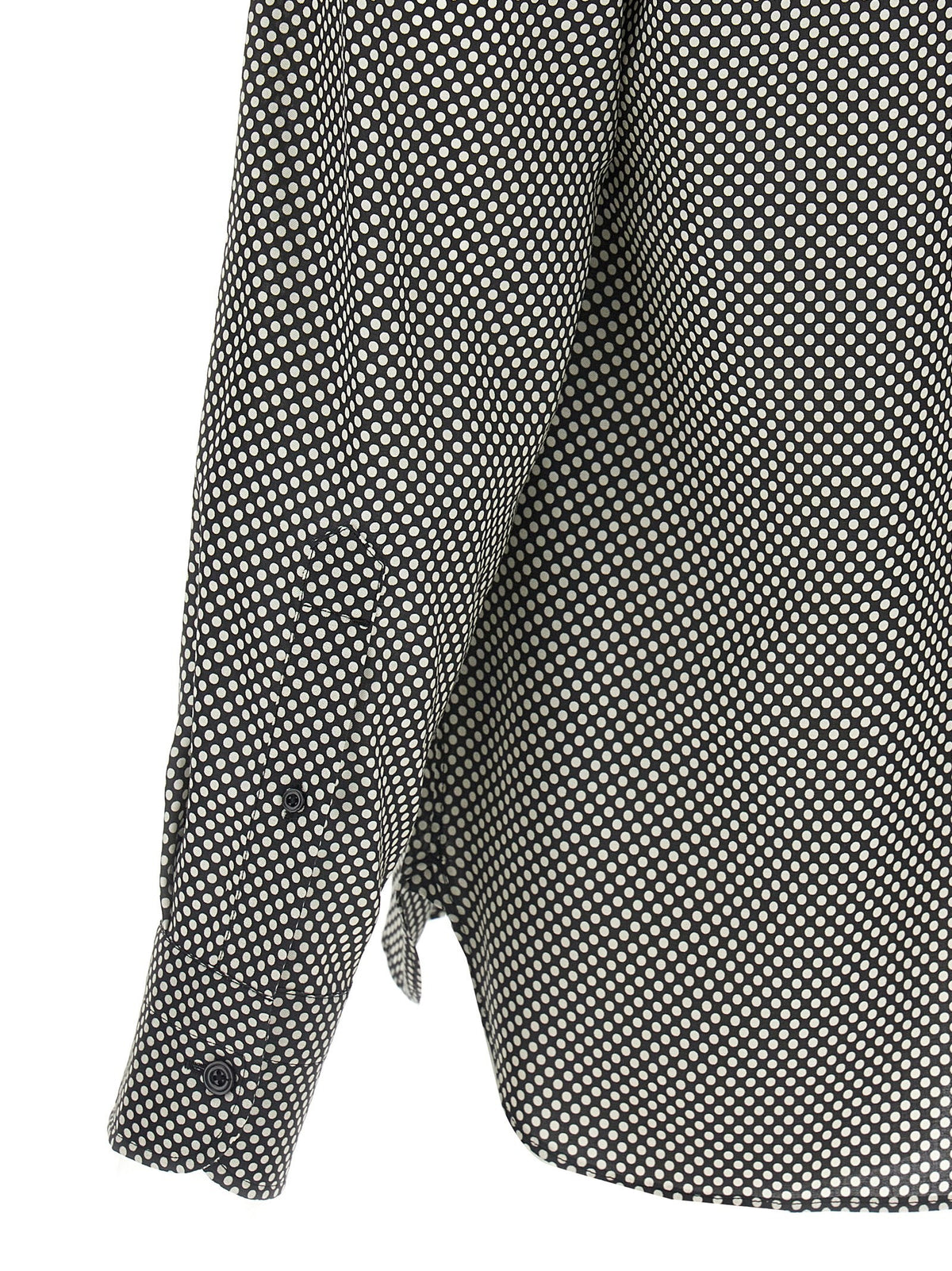 Tom Ford Polka Dot Shirt White