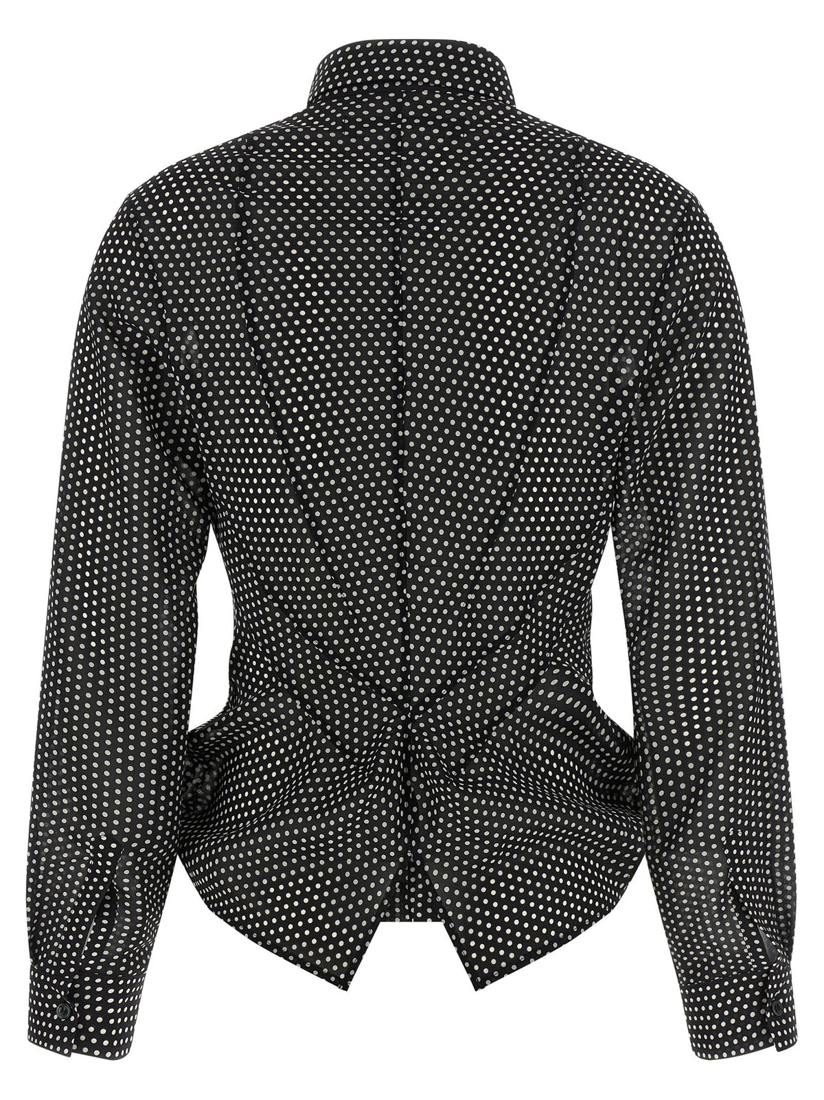 Junya Watanabe Polka Dot Shirt White