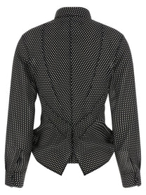 Junya Watanabe Polka Dot Shirt White