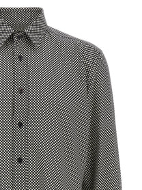 Tom Ford Polka Dot Shirt White